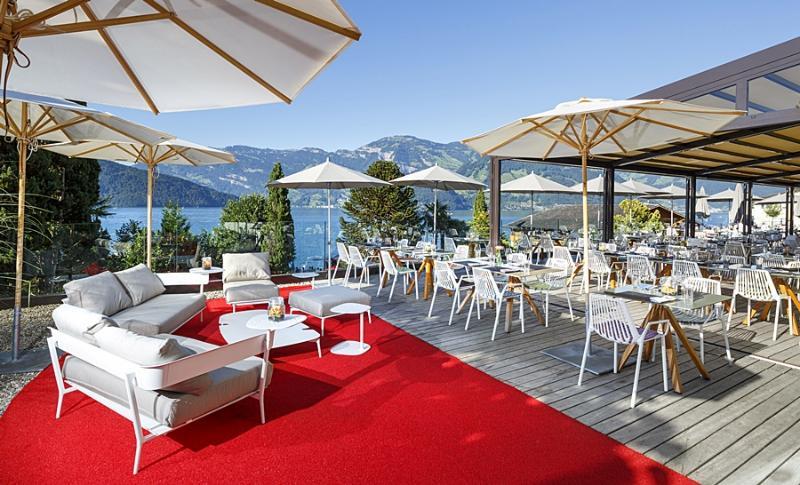 Seehotel Sternen เบคเค็นรีด ภายนอก รูปภาพ
